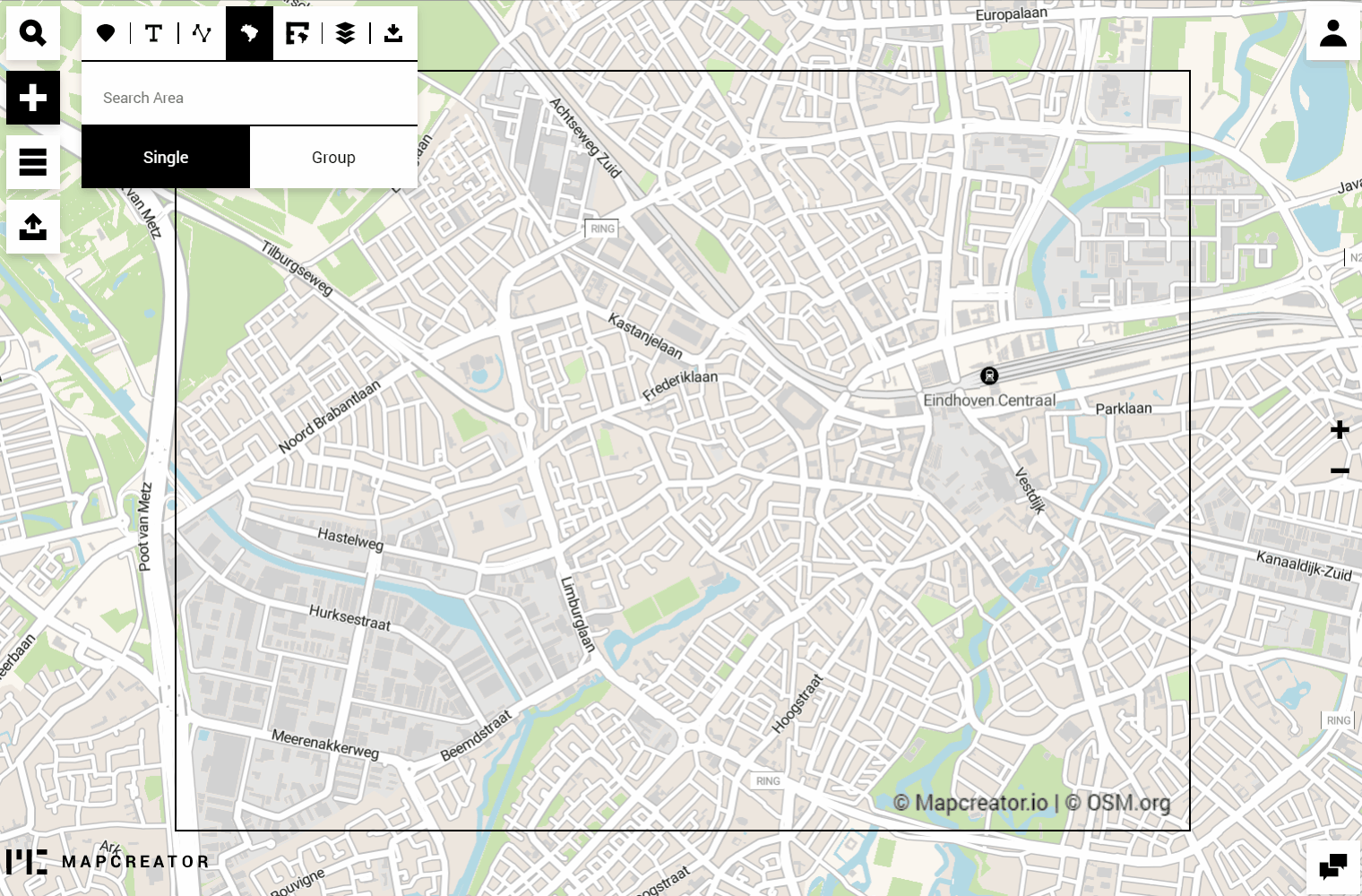 How can I highlight an area?